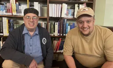 Rabbi Zachary Golden and Rabbi Henry Hollander