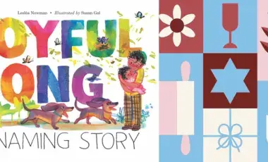 joyful song book cover and symbols
