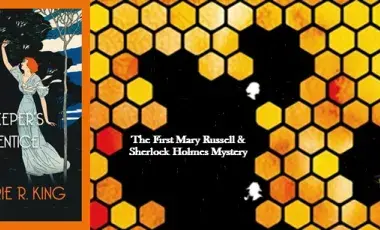 Cover art from Laurie R. King's "The Beekeeper's Apprentice"..