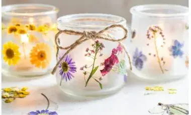 Pressed Flower Laterns