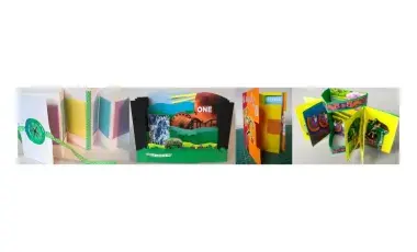 Examples of books made in program