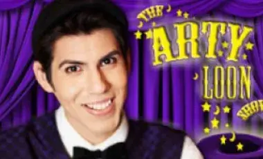 Picture of Arty Loon Magician with Arty written in background