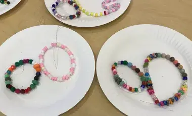 Beaded bracelets and necklaces