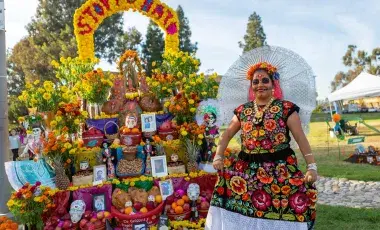 Day of the dead altar