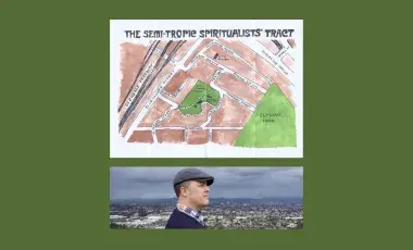 Map of the Semi Tropic Tract and photo of Eric Brightwell