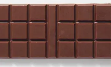 A large bar of chocolate