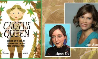 book cover with author and illustrator