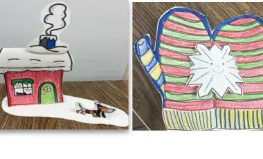 Two winter crafts 