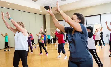 seniors exercising
