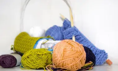 yarn and needles
