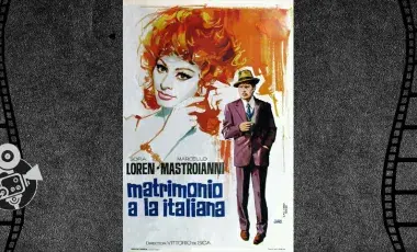 Sophie Loren and Marcello Mastroianni 