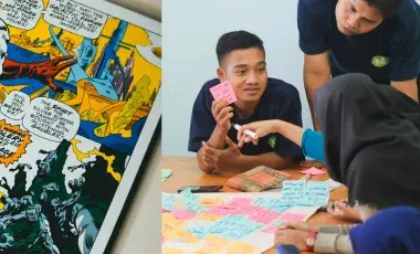 kids comics writing workshop