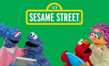 sesame street logo and characters