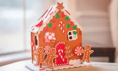 image of a gingerbread house