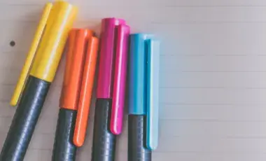 Pens for gratitude journaling