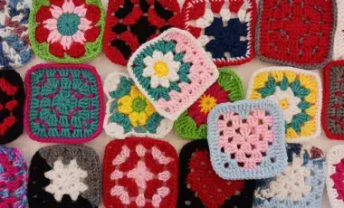 Knitting squares