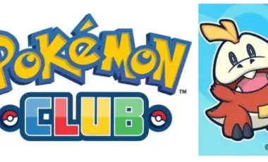 Pokemon club logo and pokemon character