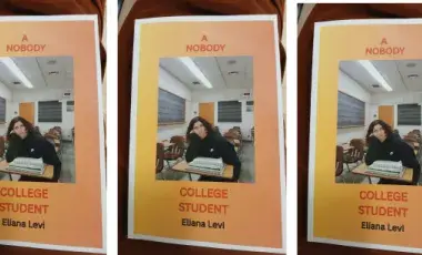 a nobody college student, eliana l. levi, author, YA fiction