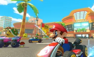 mario kart cartoon image