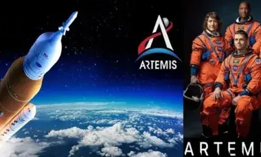 Spaceship, the moon and for astronauts