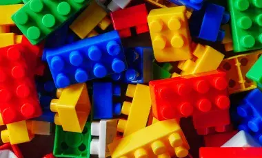 Multicolored Lego blocks
