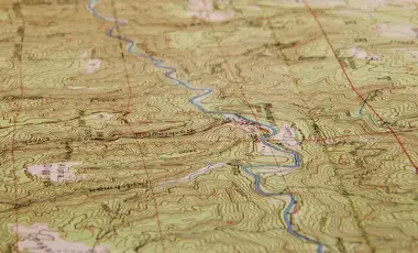 topographical map
