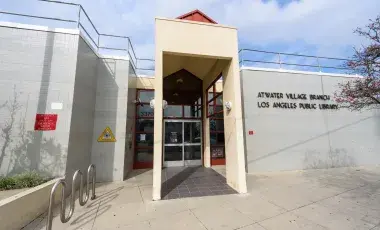 Exterior of Atwater Village Branch Library