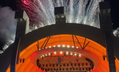 Fireworks at the Hollywood Bowl