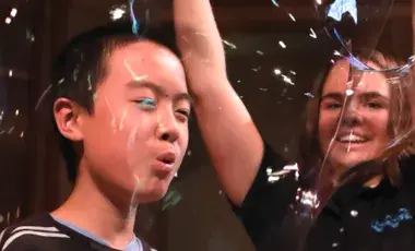 Large Bubbles with kids 