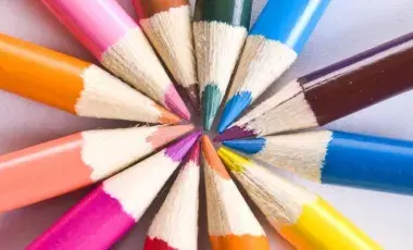 colored pencils