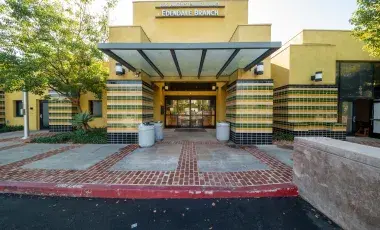 Exterior of Edendale Branch Library