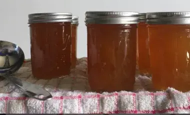Jars of marmalade