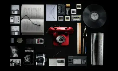 a variety of analog media