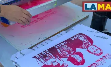 cardstock with images printed onto it