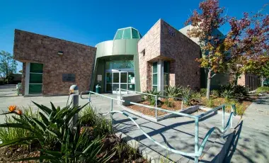 exterior of Northridge Branch Library