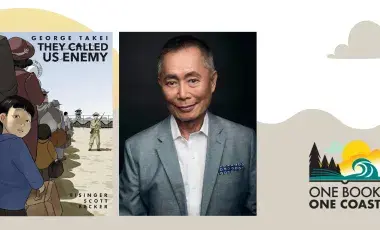 They Called Us Enemy book cover and George Takei