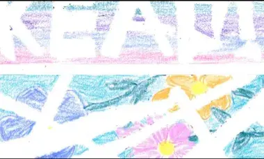 image of two bookmarks, one says "read" the other is of flowers