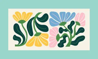 Flower graphic