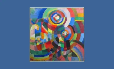 Sonia Delaunay, Electric Prisms, 1914
