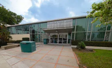 Exterior of West Los Angeles Branch Library