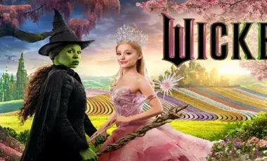 Two women staning in a fantasy landscape backdrop