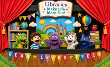 West Valley Librarians Puppet Show