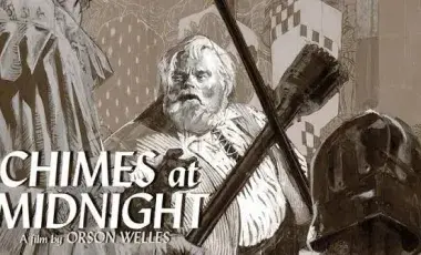  Illustration of an older, heavily bearded man, he has a tense, wide-eyed expression and wears a light colored, laced tunic.