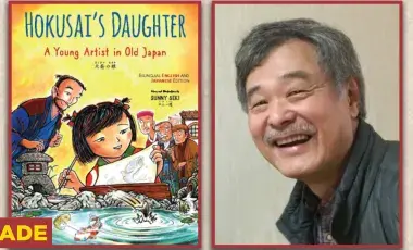 Sunny Seki and his book Hokusai's Daughter
