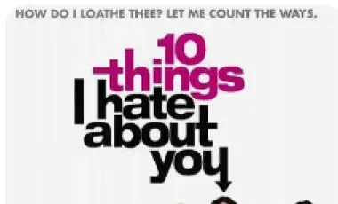 10 things I hate about you movie poster 