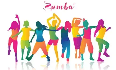 colorful graphic of people dancing
