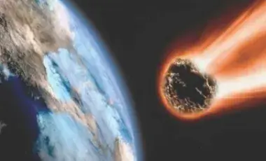 Asteroid heading toward earth