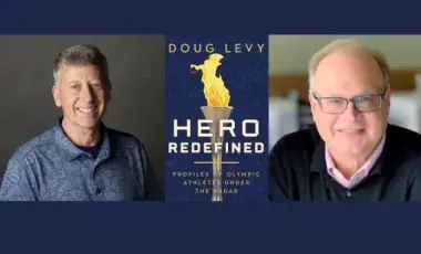 Doug Levy, Brian Jenkins, and Book Cover. 