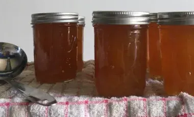 Jars of marmalade