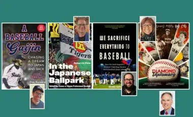 Authors, Director, Moderator, book covers. 